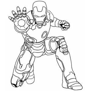 Homem de Ferro para pintar