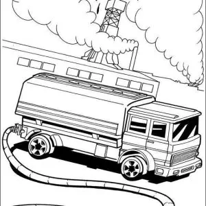 Desenho de carro para colorir 54