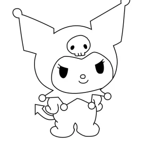 Desenho de anime para colorir 132