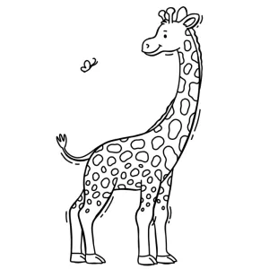 Girafas para pintar