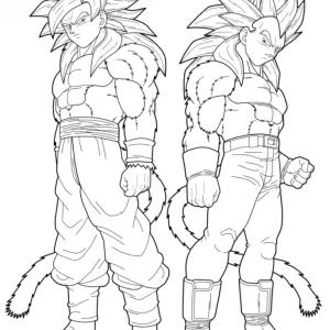 Desenho de anime para colorir 145