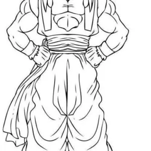 Desenho de anime para colorir 148
