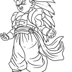 Desenho de anime para colorir 151