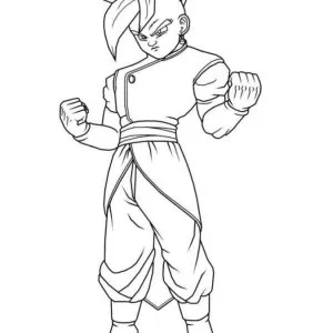 Desenho de anime para colorir 160