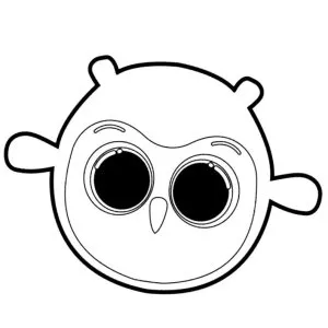 Desenho dos Bolofofos para colorir 3