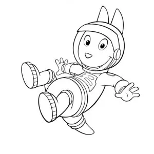 Desenho dos Backyardigans para colorir 5