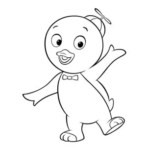 Desenho dos Backyardigans para colorir 10