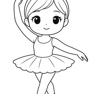 Desenho de boneca para colorir 16
