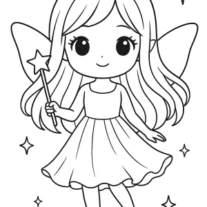 Desenho de boneca para colorir 18