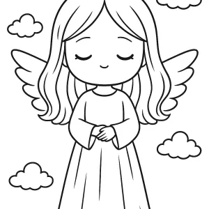 Desenho de boneca para colorir 23