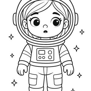 Desenho de boneca para colorir 25