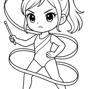 Desenho de boneca para colorir 31
