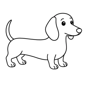 Desenho de cão para colorir 49