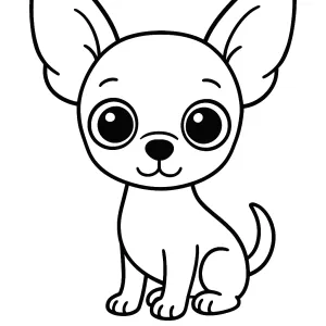 Desenho de cão para colorir 53