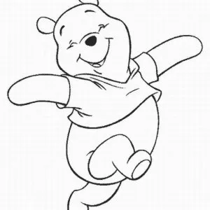 Desenho do Winnie the Pooh para colorir 27