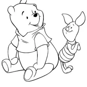 Desenho do Winnie the Pooh para colorir 31