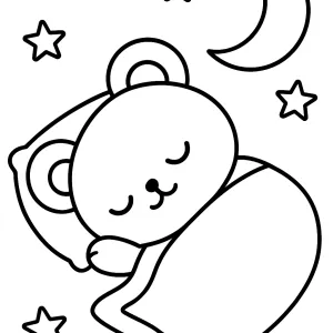 Desenho de ursinho para colorir 27