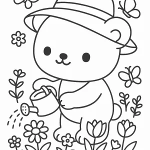 Desenho de ursinho para colorir 31
