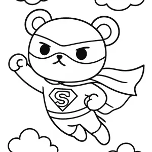 Desenho de ursinho para colorir 38