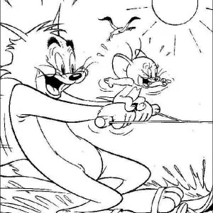 Desenho do Tom e Jerry para colorir 50