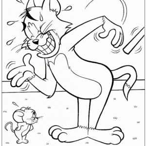 Desenho do Tom e Jerry para colorir 53