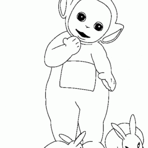 Desenho dos Teletubbies para colorir 5