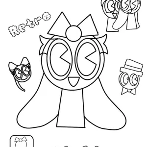 Desenho de Sprunki para colorir 13
