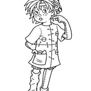 Desenho do Sítio do Picapau Amarelo para colorir 1