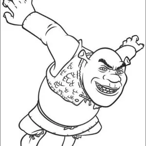 Desenho do Shrek para colorir 49