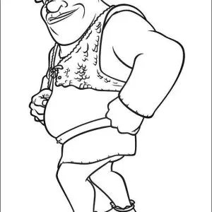 Desenho do Shrek para colorir 51