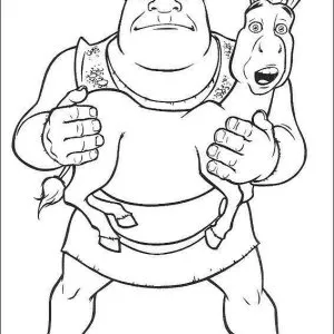 Desenho do Shrek para colorir 58