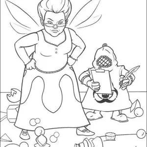 Desenho do Shrek para colorir 60