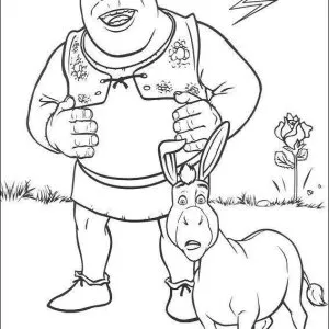 Desenho do Shrek para colorir 62