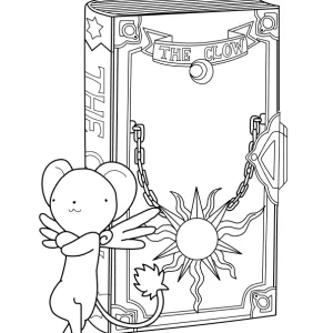 Desenho de anime para colorir 204