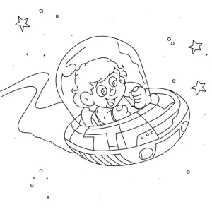 Desenho do Senninha para colorir 6
