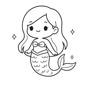 Desenho fofo para colorir 2