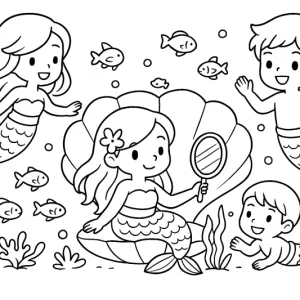 Desenho fofo para colorir 4
