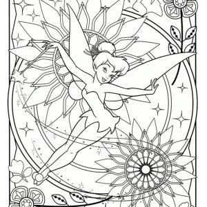 Desenho da Sininho para colorir 2