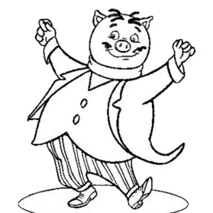 Desenho do Sítio do Picapau Amarelo para colorir 6