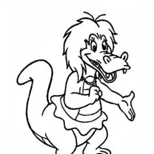Desenho do Sítio do Picapau Amarelo para colorir 11