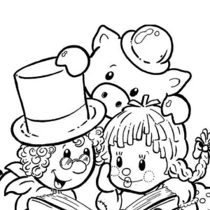 Desenho do Sítio do Picapau Amarelo para colorir 12