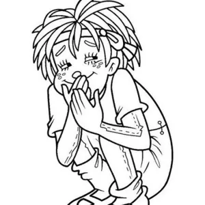 Desenho do Sítio do Picapau Amarelo para colorir 13