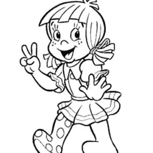 Desenho do Sítio do Picapau Amarelo para colorir 16