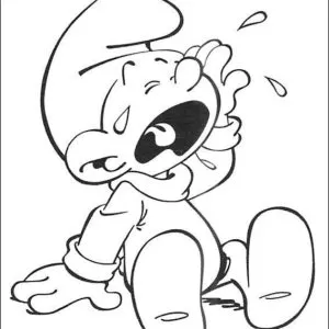 Desenho dos Smurfs para colorir 17