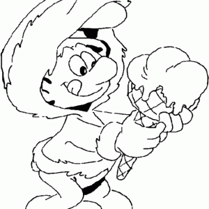 Desenho dos Smurfs para colorir 18