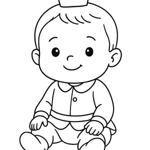 Desenho de príncipe para colorir 3