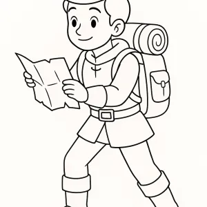 Desenho de príncipe para colorir 10