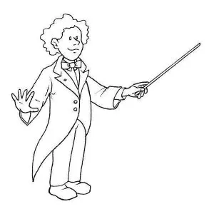 Desenho de profissão para colorir 25