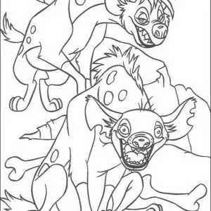 Desenho do Rei Leão para colorir 26