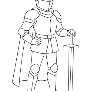 Desenho de príncipe para colorir 14
